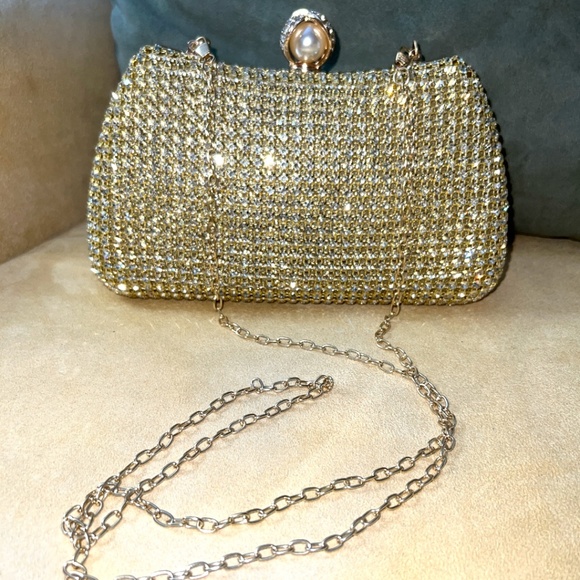 Gold Vintage Evening Bag - Picture 6 of 14